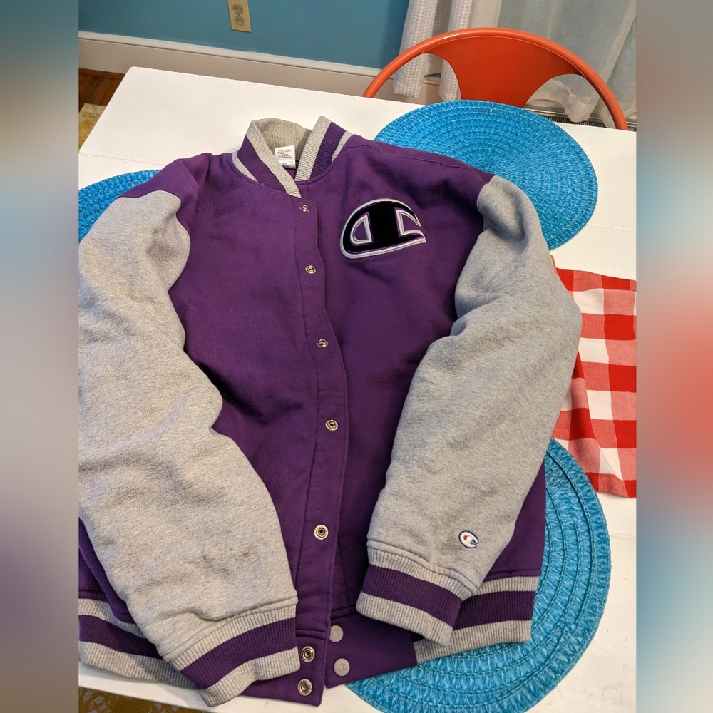 Champion Letter Jacket
